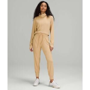 Lululemon Ready to Rulu High-Rise Jogger Womens 6 Pecan Tan Buttery Soft Yellow